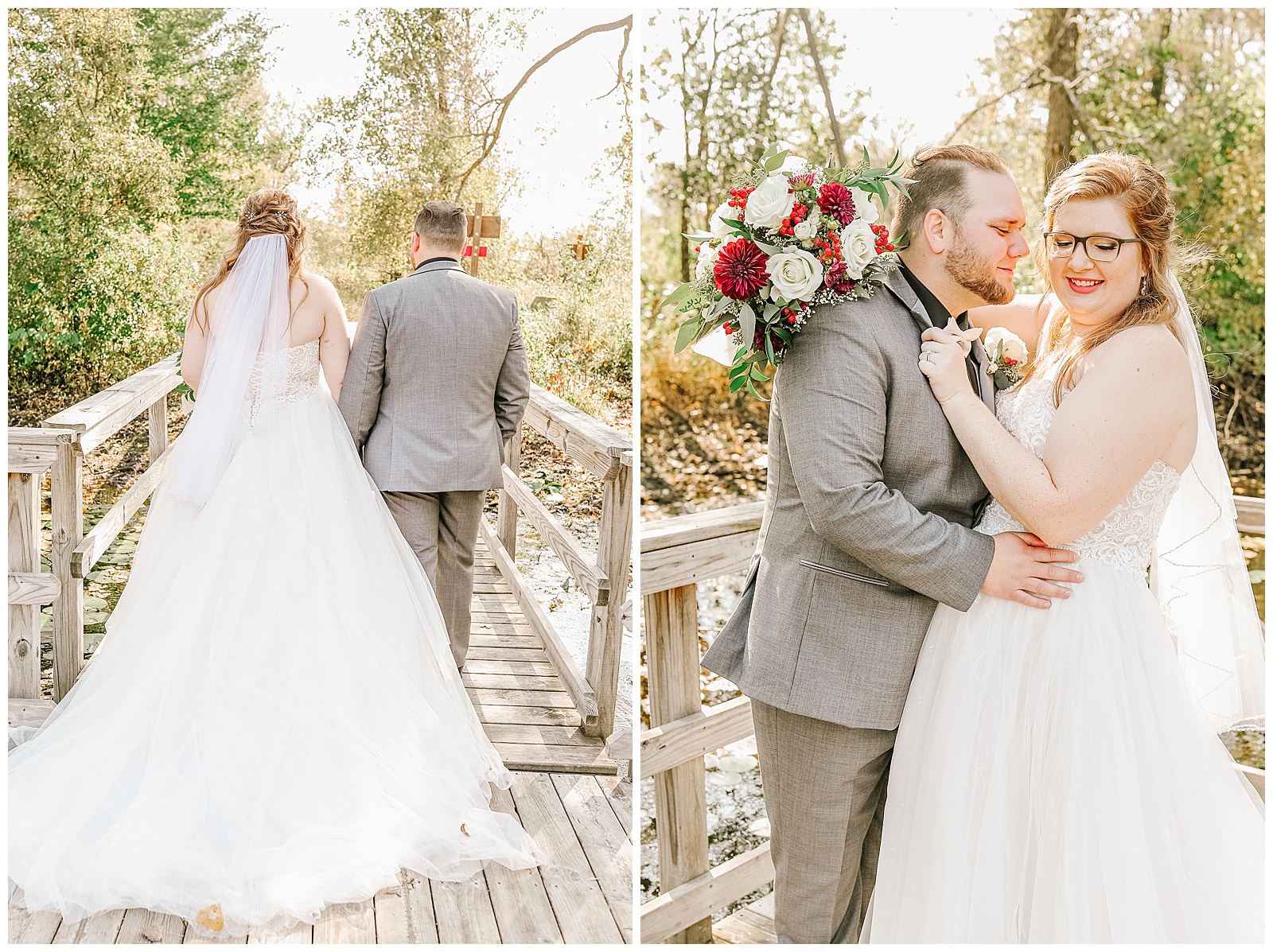 Wisconsin wedding, bride and groom